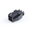 Molex MICROFIT TPA DR PLUG HSG PNLMNT 4CKT V0 203632-0400